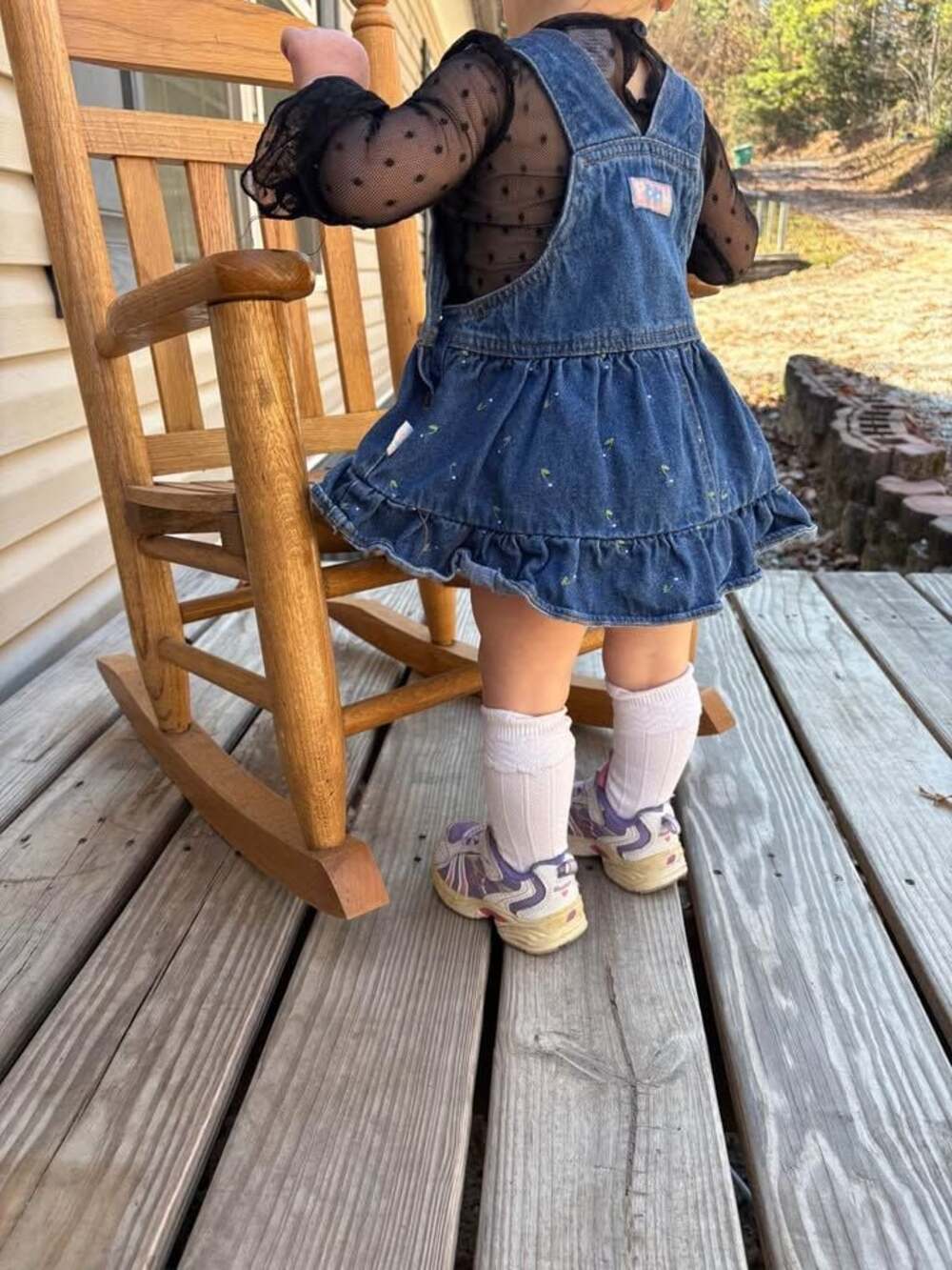 winnie the pooh overall dress - Picture 2 of 2